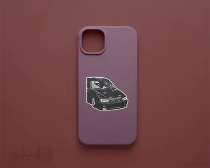 استیکر پژو پارس کد car63 استیکر ماشین بازی
