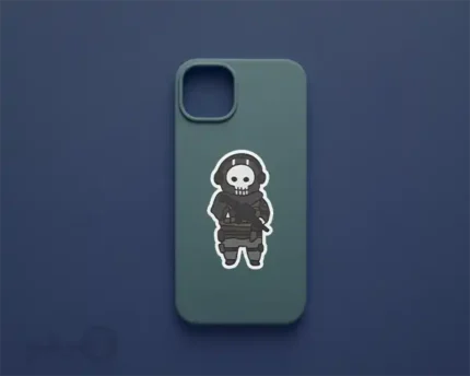 استیکر ghost کد call04 کارکتر گوست برای بازی کالاف دوییتی