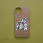 استیکر کورالاین کد c08 برش خورده مناسب پشت گوشی