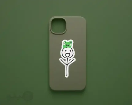 استیکر فانتزی استیکمن و قورباغه کد frg13