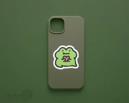 استیکر فانتزی قورباغه کد frg09 مناسب کلیه سطوح صاف در فروشگاه اینترنتی هنری چیلو chilo