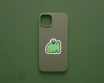 استیکر فانتزی قورباغه کد frg01 مناسب کلیه سطوح صاف در فروشگاه اینترنتی چیلو