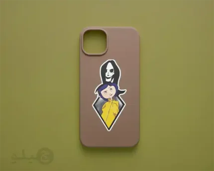 استیکر کورالاین کد c05 برش خورده مناسب پشت گوشی