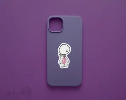 استیکر استیکمن ست کاپلی کد stm11 مناسب کلیه سطوح صاف موبایل و تبلت و ماشین در فروشگاه هنری و اینترنتی چیلو