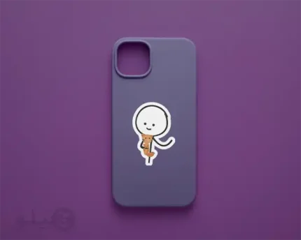 استیکر استیکمن کد stm05 مناسب کلیه سطوح صاف موبایل و تبلت و ماشین در فروشگاه هنری و اینترنتی چیلو