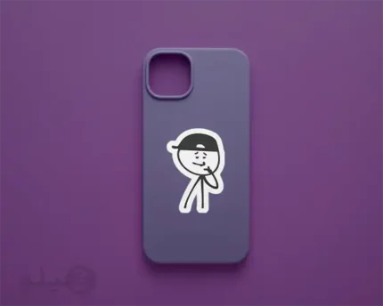 استیکر استیکمن کد stm04 مناسب کلیه سطوح صاف موبایل و تبلت و ماشین در فروشگاه هنری و اینترنتی چیلو