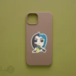 استیکر کورالاین کد c06 برش خورده مناسب پشت گوشی