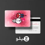 استیکر کارت بانکی/کارت سوخت هلوکیتی و مرد عنکبوتی کد chlk30