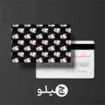 استیکر کارت بانکی/کارت سوخت هلوکیتی طرح فانتزی کد chlk31