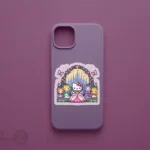 استیکر هلوکیتی طرح پرنسس کد hlk16 مناسب کلیه سطوح صاف استیکر قاب موبایل لپتاب و تبلت و ماشین در فروشگاه اینترنتی چیلو