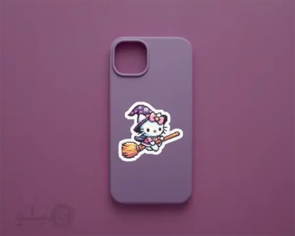 استیکر هلو کیتی با طرح جادوگر کد hlk23 مناسب کلیه سطوح صاف برای تبلت موبایل لپتاب ماشین در فروشگاه اینترنتی چیلو