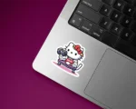استیکر فانتزی ورزشی هلو کیتی hlk02 مناسب کلیه سطوح صاف در فروشگاه اینترنتی هنری چیلو