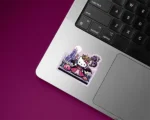 استیکر هلوکیتی طرح پرنسس کد hlk18 مناسب کلیه سطوح صاف استیکر قاب موبایل لپتاب و تبلت و ماشین در فروشگاه اینترنتی چیلو