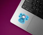 استیکر هلوکیتی طرح پرنسس کد hlk20 مناسب کلیه سطوح صاف استیکر قاب موبایل لپتاب و تبلت و ماشین در فروشگاه اینترنتی چیلو