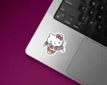 استیکر فانتزی ورزشی هلو کیتی hlk03 مناسب کلیه سطوح صاف در فروشگاه اینترنتی هنری چیلو
