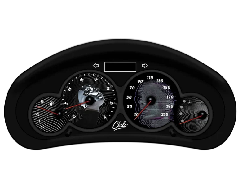 ورق کیلومتر طرح کلاسیک استیل مناسب همه ماشین ها