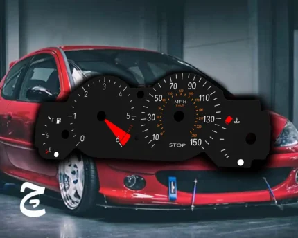 ورق کیلومتر طرح rc مایل دار مناسب همه ماشین ها از پراید تا تسلا