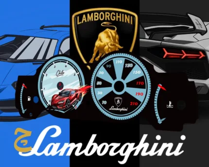 ورق کیلومتر طرح لامبورگینی مناسب همه ماشین ها از پراید تا تسلا