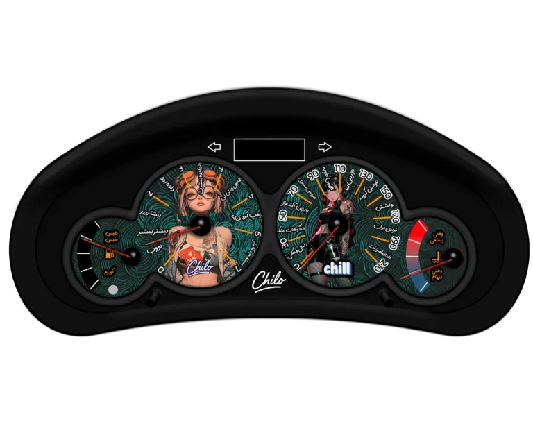 ورق کیلومتر طرح نوشته مناسب همه ماشین ها از پراید تا تسلا