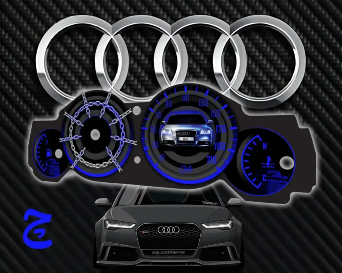 ورق کیلومتر طرح Audi مناسب همه ماشین ها از پراید تا تسلا