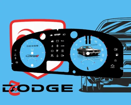 ورق کیلومتر طرح دوج چلنجر مناسب همه ماشین ها از پراید تا تسلا