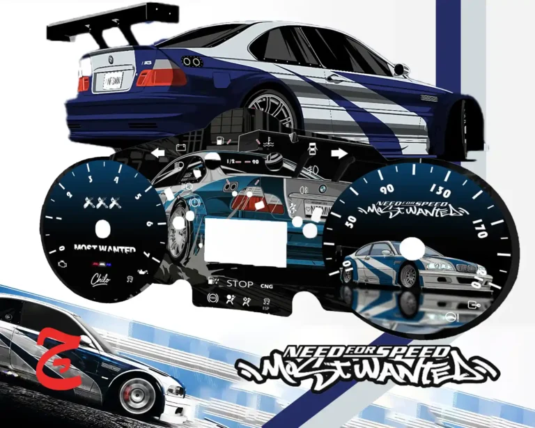 ورق کیلومتر طرح نید فور اسپید مناسب همه ماشین ها از پراید تا تسلا