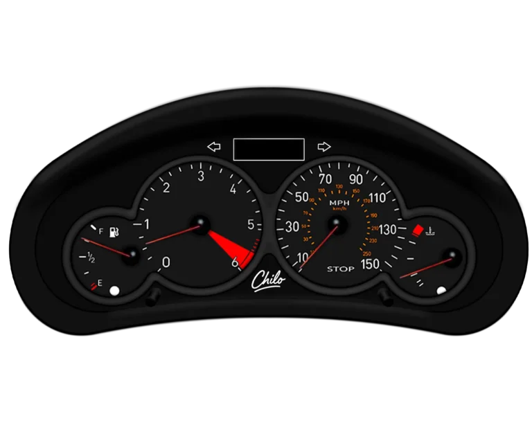 ورق کیلومتر طرح rc مایل دار مناسب همه ماشین ها از پراید تا تسلا
