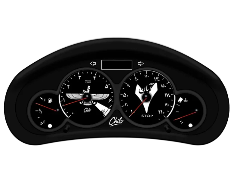 ورق کیلومتر طرح کوروش کبیر 7 آبان مناسب همه ماشین ها از پراید تا تسلا