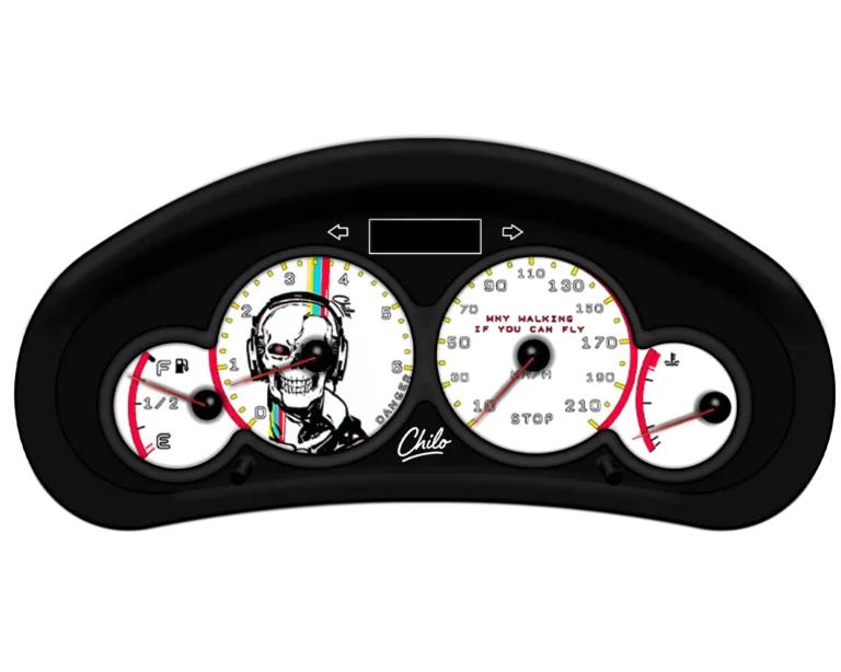 ورق کیلومتر طرح اسکلت مناسب همه ماشین ها از پراید تا تسلا