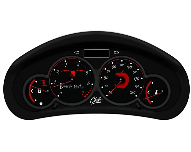 ورق کیلومتر طرح دث نوت مناسب همه ماشین ها از پراید تا تسلا
