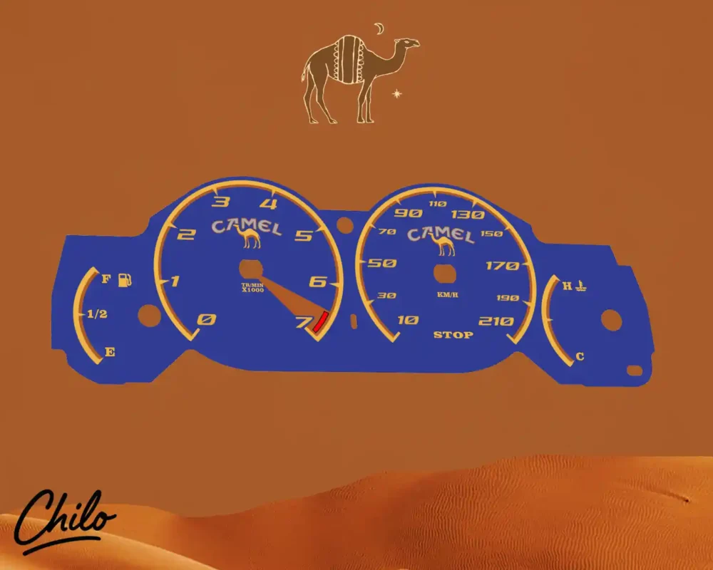 ورق کیلومتر طرح camel مناسب همه ماشین ها از پراید تا تسلا