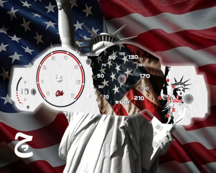 ورق کیلومتر طرح آمریکا مناسب همه ماشین ها از پراید تا تسلا