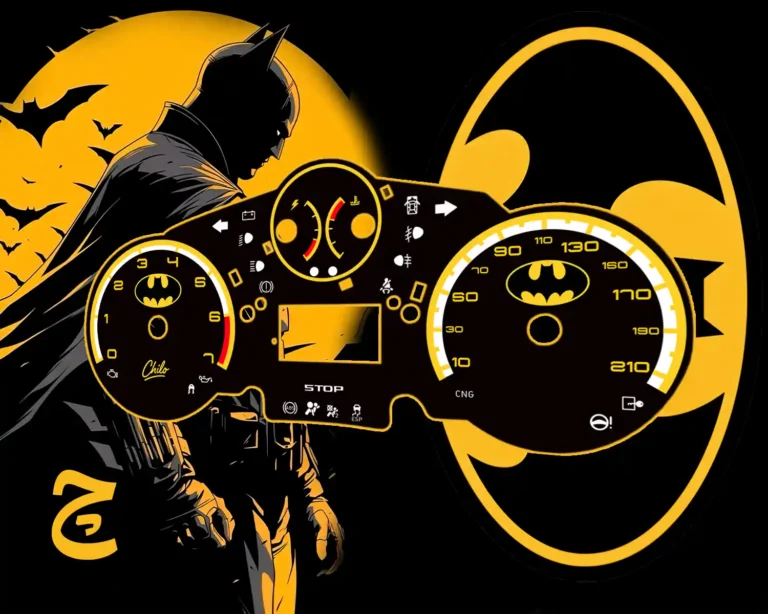 ورق کیلومتر طرح بتمن مناسب همه ماشین ها از پراید تا تسلا