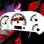 ورق کیلومتر طرح چشم ژاپنی مناسب همه ماشین ها از پراید تا تسلا