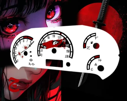 ورق کیلومتر طرح چشم ژاپنی مناسب همه ماشین ها از پراید تا تسلا