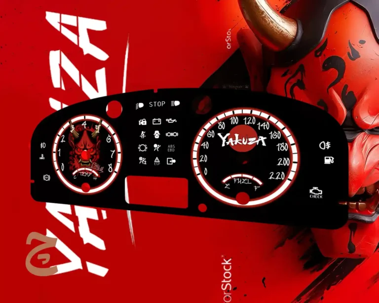 ورق کیلومتر طرح یاکوزا مناسب همه ماشین ها از پراید تا تسلا