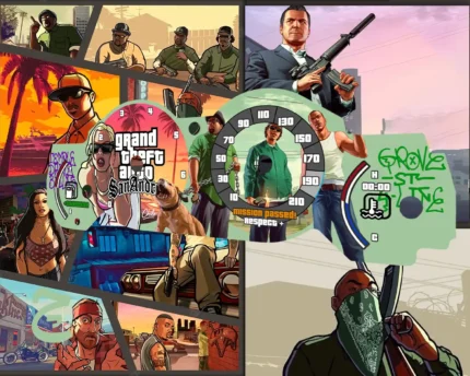 ورق کیلومتر طرح Gta مناسب همه ماشین ها از پراید تا تسلا