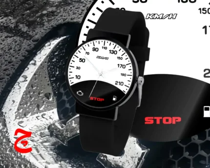 ساعت مچی اسپرت با طرح 207 | بند سیلیکون رنگ ثابت / مناسب کلیه سنین / قطر ساعت 3.5 / مقاوم دربرابر رطوبت و آب / زمان آماده سازی 10 روز کاری