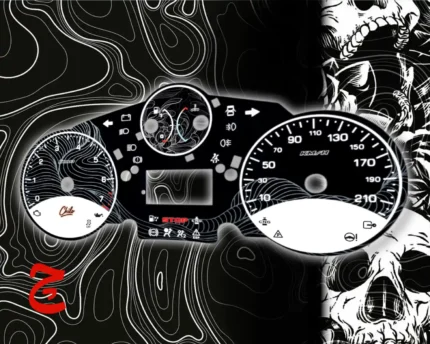 ورق کیلومتر طرح توهمی کلاسیک مناسب همه ماشین ها از پراید تا تسلا