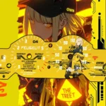 ورق کیلومتر طرح سایبر پانک مناسب همه ماشین ها از پراید تا تسلا