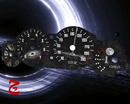 ورق کیلومتر طرح کهکشان مناسب همه ماشین ها از پراید تا تسلا