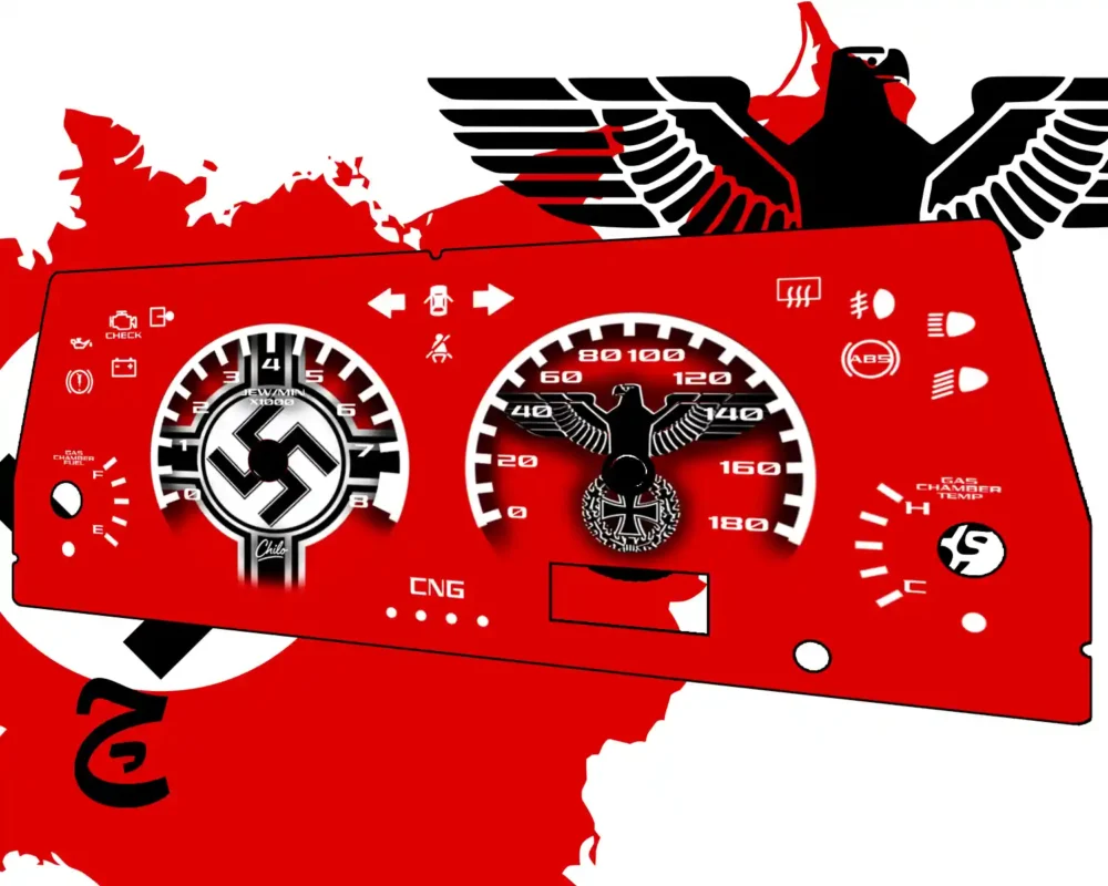 ورق کیلومتر طرح نازی برای پراید 4 عقربه / پراید انژکتور این طراحی متناسب با کیلومتر ماشین یا موتور شما طراحی میشود و تفاوتی ندارد که وسیله نقلیه شما از چه مدل و برندی هست