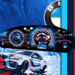 ورق کیلومتر طرح thunder bmw برای پژو 405 / سمند / پژو پارس قدیم