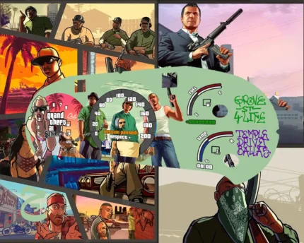 ورق کیلومتر طرح Gta برای ماشین تیبا / کوییک / ساینا این طراحی متناسب با کیلومتر ماشین یا موتور شما طراحی میشود و تفاوتی ندارد که وسیله نقلیه شما از چه مدل و برندی هست