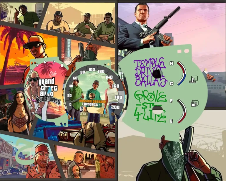 ورق کیلومتر طرح Gta برای ماشین ریو ls این طراحی متناسب با کیلومتر ماشین یا موتور شما طراحی میشود و تفاوتی ندارد که وسیله نقلیه شما از چه مدل و برندی هست