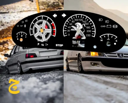 ورق کیلومتر طرح رینگ برای پژو 405 / پارس قدیم / سمند