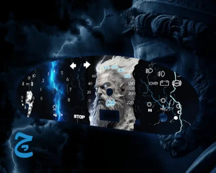 ورق کیلومتر طرح زئوس برای پژو 405 / سمند / پارس قدیم