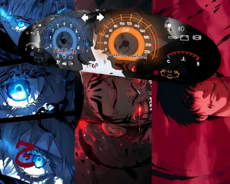 ورق کیلومتر طرح جوجوتسو کایسان برای پژو 405 / سمند / پارس قدیم