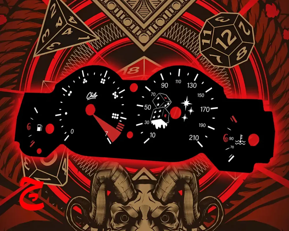 وورق کیلومتر طرح تاس مشکی مناسب همه ماشین ها از پراید تا تسلا این طراحی متناسب با کیلومتر ماشین یا موتور شما طراحی میشود و تفاوتی ندارد که وسیله نقلیه شما از چه مدل و برندی هست