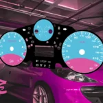 ورق کیلومتر طرح آبی صورتی مناسب پژو 207 این طراحی متناسب با کیلومتر ماشین یا موتور شما طراحی میشود و تفاوتی ندارد که وسیله نقلیه شما از چه مدل و برندی هست زمان آماده سازی ورق کیلومتر 15 روز کاری میباشد